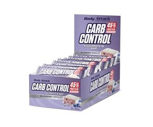 Body Attack Carb Control Complément pour Sportif Blueberry/Yoghurt 1,5 kg