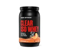 Body Attack Clear Iso Whey Ice Tea Saveur pêche 900 g