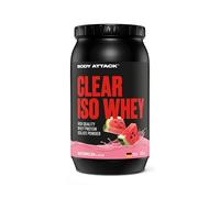 Body Attack Nutrition | Clear Iso Whey (900g) | Clear whey | Rafraîchissante et ultra protéinée - Pastèque
