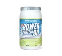 Body Attack Power Protein 90, 5K protein powder de whey protéine, L-Carnitine et BCAA pour la croissance musculaire et le fitness - blanc oeuf poudre, Pistache, 1kg