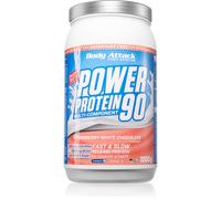 Body Attack Power-Protein protéine de petit-lait aux vitamines saveur Strawberry White Chocolate Cream 1000 g