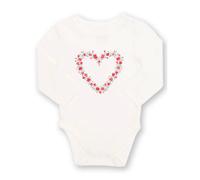 Body bÃ©bÃ© fille Kite Rosey Love Blanc 0/3 mois