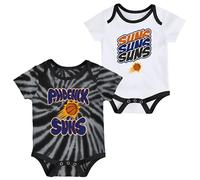 Body bÃ©bÃ© Phoenix Suns Monterey (x2) Noir 0/3 mois
