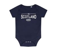 Body bébé 100% Écosse Six Nation Rugby Cadeau naissance Bleu marine 0-3 mois