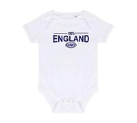 Body bébé 100% England Six Nation Rugby Cadeau naissance Blanc 6-12 mois