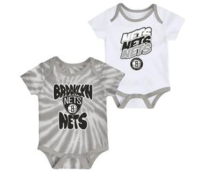 Body bébé Brooklyn Nets Monterey (x2) Blanc 24 mois