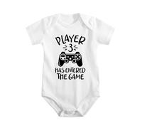 Body bébé Coton, Player 3 Has Joined The Game 5 | 100 % coton doux, manches courtes, boutons-pression, imprimé fun. Confortable et facile d’entretien au quotidien