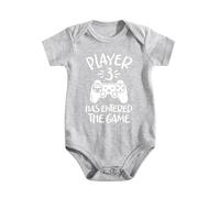 Body bébé Coton, Player 3 Has Joined The Game 5 | 100 % coton doux, manches courtes, boutons-pression, imprimé fun. Confortable et facile d’entretien au quotidien
