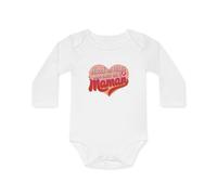 Body Bébé "Désolé les filles, mon cœur est à maman" - 100% Coton - Blanc - 0 à 18 Mois Taille 6-12M, Couleur White