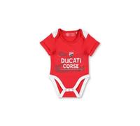 Body bébé Ducati Corse - Cartoon logo Moto GP Officiel Rouge (Rouge, 68)