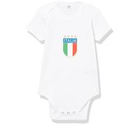 Body bébé Italie Blanc écusson 3-6 Mois