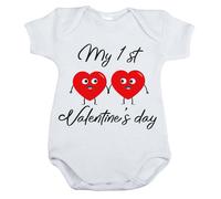 Body bébé Ma 1ère Saint-Valentin - 6/9 mois