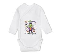 Body Bébé Manches Longues Mon Monstre Prefere C'est Mon Anne-Sophie - Baby Bodysuit 6-12 mois - Idée Body Bébé Manches Longues Cadeau Naissance Baby Shower Anniversaire Fête Original Famille Noël.