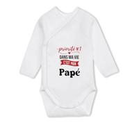 Body Bébé Manches Longues Priorite N1 dans ma vie C'est mon Pape - Baby Bodysuit 12-18 mois - Idée Body Bébé Manches Longues Cadeau Naissance Baby Shower Anniversaire Fête Original Famille Noël.