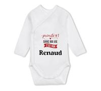 Body Bébé Manches Longues Priorite N1 dans ma vie C'est mon Renaud - Baby Bodysuit 18-24 mois - Idée Body Bébé Manches Longues Cadeau Naissance Baby Shower Anniversaire Fête Original Famille Noël.