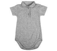 Body bébé polo gris - 1 mois