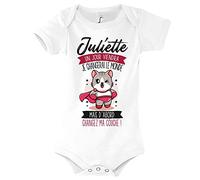 Body bébé Prénom Juliette Humour