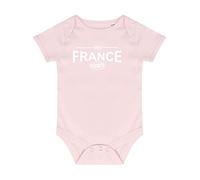 Body bébé rugby 100% France Six Nation Rose 6-12 mois