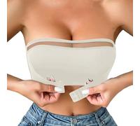 Body blanc soutien-gorge sans bretelles avec fermeture avant pour plus de confort au quotidien et pour les loisirs. Design polyvalent pour toutes les saisons. Idéal à porter en plusieurs couches et