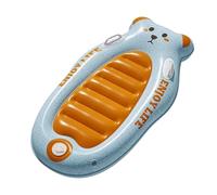 Body Board - 43in Inflatable Surfboard | Inflatable Surf Body Board for Kids, Portable PVC Floating Boogie Boards for Lake Beach Water Park Slide, Blue Summer Toy, 80kg Load