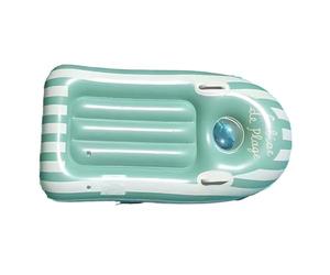 Body Board Gonflable - 500g Bleu Léger, Luge Hydrodynamique, Aide À La Natation Compacte | Plongée Au Bord De L'océan, Courses De Toboggans Aquatiques Sur Pelouse, Repos Sur Les Surfaces De Plongée Av