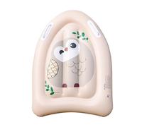 Body Board gonflable - Plateforme de support flottante de 74 x 53 cm, construction résistante à l'eau en PVC, conception à double poignée, forme de voyage légère | Pratique d’équilibre au bord de la p