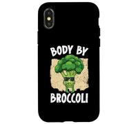 Body by Brocoli Vegan Lover Vegetarian Healthy Vegetarian Coque pour iPhone X/XS