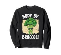 Body by Brocoli Vegan Lover Vegetarian Healthy Vegetarian Sweatshirt
