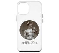 Body by Michelangelo David médiéval Amusant Renaissance Coque pour iPhone 12/12 Pro
