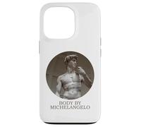 Body by Michelangelo David médiéval Amusant Renaissance Coque pour iPhone 13 Pro