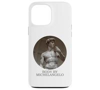 Body by Michelangelo David médiéval Amusant Renaissance Coque pour iPhone 13 Pro Max