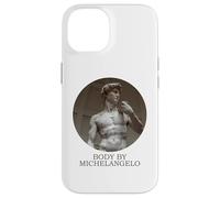 Body by Michelangelo David médiéval Amusant Renaissance Coque pour iPhone 14