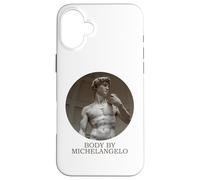 Body by Michelangelo David médiéval Amusant Renaissance Coque pour iPhone 16 Plus