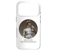 Body by Michelangelo David médiéval Amusant Renaissance Coque pour iPhone 17 Pro