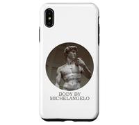 Body by Michelangelo David médiéval Amusant Renaissance Coque pour iPhone XS Max