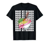 Body by Ramen, Nouilles japonaises Instant Lunch, Coquette pour Filles T-Shirt