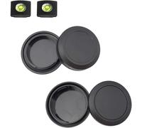 Body Cap and Rear Lens Cap for Canon EOS R6 EOS R5 EOS R EOS RP EOS R3 EOS R7 EOS R10 EOS R6 Mark ii Plus Canon RF Mount and Lens Accessories with Hot Shoe Cover