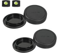 Body Cap and Rear Lens Cover for Canon EOS M50 Mark II M200 M100 M50 M6 Mark II M6 and Other Canon EF-M Cameras and Lenses