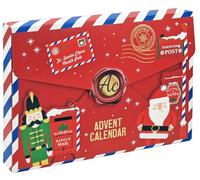 Body Care Calendrier de l'Avent 2025 Père Noël - Unisexe - Soins du corps Calendrier de Noël sous forme d'enveloppe