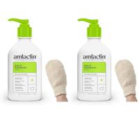 Body Care Set: AmLactn Lotion + LUXPAKS Bath Glove (Lot de 2)
