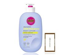 Body Care Set: E.O.S. Vanilla Cashmere Lotion + LUXPAKS Wipe | E.O.S. Lotion, Vanilla Cashmere, Shea Butter, Vegan, 24-Hour Moisture, Dry Skin