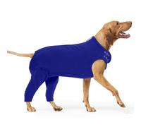 Body Chien Opération, Body pour Chien avec Pattes Arrière Combinaison de Protection Vêtements Postopératoires Manchon de Récupération Chirurgicale(Bleu, 3XL)