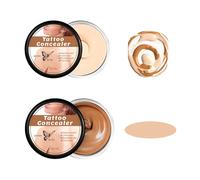 Body Concealer,Correcteur De Tatouage,Couvrir les Cicatrices des Jambes et du Corps,Hydratant Lotion pour le Corps Fond de Teint Facile à Appliquer,Maquillage pour les Jambes Waterproof