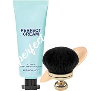Body Coverage,Creme All-Over Complexion Perfector,Creme Corps,Fond De Teint Jambes Waterproof Avec pinceau,Fond de Teint Corps Waterproof Longue Tenue et Résistante Transfert (Ivory)