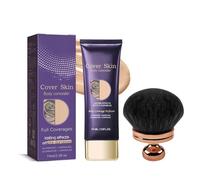 Body Coverage Perfector 2025 - Perfectionneur de teint intégral - Avec pinceau corporel XL - Maquillage imperméable pour couvrir les tatouages, les cicatrices et les imperfections sur les jambes et le