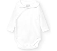 Body croisé à manches longues BABIDU pour bébé 100% coton avec col, body pour nouveau-né et prématuré, tissu doux et hypoallergénique pour les peaux sensibles, vêtements unisexes pour bébé garçon