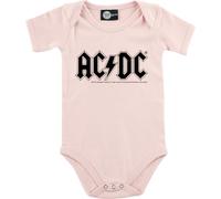 Body de AC/DC - Metal-Kids - Logo - 56/62 à 80/86 - pour filles & garçonse - rose clair 1-3 Mois