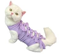 Body de convalescence pour chat - Veste douce et respirante pour femme | Combinaison chirurgicale pour chat, body doux de castration et de stérilisation, respirant, protection contre les fuites