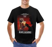 Body-Double-T-Shirt-Anime-t-Shirt-Short-Sleeve-Tee-Aesthetic-Clothing-Black-t-Shirts-for Black XL