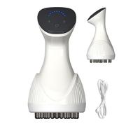 Body Electric Massager, Meridian Tool, Intelligent Heat Device, Stepless Speed Adjustment, Auto Power Off Feature, Joint Belly Neck Use, 7.09x3.54 Inches, White, 1 Piece